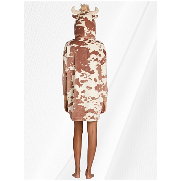 HOLIDAY TIME WOMEN‘S LOUNGER COW WITH LONG SLEEVES - Picture 3 of 8